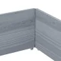 Collares de palets 2 uds madera maciza de pino gris 150x100 cm by , Loading platforms and pallets - Ref: Foro24-4010307, Pric...
