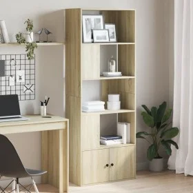 Estantería de madera de ingeniería roble Sonoma 70x36x189 cm by , Bookcases and shelves - Ref: Foro24-3295319, Price: 112,64 ...