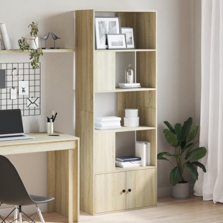 Estantería de madera de ingeniería roble Sonoma 70x36x189 cm by , Bookcases and shelves - Ref: Foro24-3295319, Price: 114,10 ...
