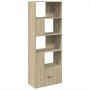 Estantería de madera de ingeniería roble Sonoma 70x36x189 cm by , Bookcases and shelves - Ref: Foro24-3295319, Price: 114,10 ...