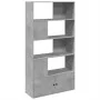 Regal aus grauem Betonholz 100x36x189 cm von , Bücherregale und Regale - Ref: Foro24-3295327, Preis: 126,65 €, Rabatt: %