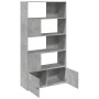 Estantería de madera de ingeniería gris hormigón 100x36x189 cm by , Bookcases and shelves - Ref: Foro24-3295327, Price: 128,2...