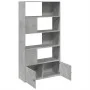 Regal aus grauem Betonholz 100x36x189 cm von , Bücherregale und Regale - Ref: Foro24-3295327, Preis: 126,65 €, Rabatt: %