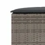 Set de sofá de jardín semicircular 3 pzas ratán sintético gris by , Outdoor sofas - Ref: Foro24-3262075, Price: 611,59 €, Dis...
