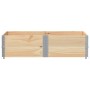 Collares de palets 2 unidades madera maciza de pino 150x100 cm by , Loading platforms and pallets - Ref: Foro24-4010305, Pric...