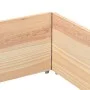 Collares de palets 2 unidades madera maciza de pino 150x100 cm by , Loading platforms and pallets - Ref: Foro24-4010305, Pric...