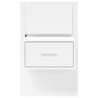 Mesitas de noche de pared con luces LED 2 unidades blanco de , Mesitas de noche - Ref: Foro24-848158, Precio: 135,86 €, Descu...