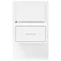 Mesitas de noche de pared con luces LED 2 unidades blanco by , Nightstands - Ref: Foro24-848158, Price: 131,76 €, Discount: %