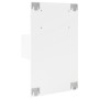 Wand-Nachttische mit LED-Lichtern, 2 Stück, weiß von , Nachttische - Ref: Foro24-848158, Preis: 135,79 €, Rabatt: %
