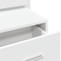 Wand-Nachttische mit LED-Lichtern, 2 Stück, weiß von , Nachttische - Ref: Foro24-848158, Preis: 135,79 €, Rabatt: %