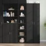 Aparador alto madera de ingeniería negro 40x41x185 cm de , Aparadores - Ref: Foro24-3281667, Precio: 88,41 €, Descuento: %