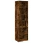 Aparador alto madera de ingeniería roble ahumado 50x41x185 cm de , Aparadores - Ref: Foro24-3281684, Precio: 98,22 €, Descuen...