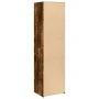 Aparador alto madera de ingeniería roble ahumado 50x41x185 cm de , Aparadores - Ref: Foro24-3281684, Precio: 98,22 €, Descuen...