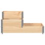 Arriate elevado de 3 niveles madera maciza de pino 120x80 cm by , Pots and planters - Ref: Foro24-4010313, Price: 80,47 €, Di...