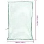 Red de remolque con cuerda elástica PP verde 5x3,5 m by , Cargo nets for motor vehicles - Ref: Foro24-4012247, Price: 50,20 €...