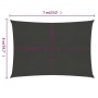 Sail awning anthracite HDPE 160 g/m² 6x7 m by vidaXL, Umbrellas - Ref: Foro24-311084, Price: 80,05 €, Discount: %