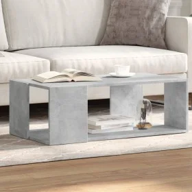 Mesa de centro madera de ingeniería gris hormigón 89,5x48x30 cm by , Coffee table - Ref: Foro24-848153, Price: 49,10 €, Disco...