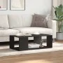 Schwarzer Couchtisch aus Spanplatte 89,5x48x30 cm von , Couchtisch - Ref: Foro24-848151, Preis: 51,53 €, Rabatt: %