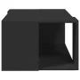 Schwarzer Couchtisch aus Spanplatte 89,5x48x30 cm von , Couchtisch - Ref: Foro24-848151, Preis: 51,53 €, Rabatt: %
