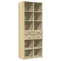 Hoher Schrank aus Sonoma-Eichen-Ingenieurholz 70x42,5x185 cm. von , Sideboards - Ref: Foro24-3281464, Preis: 162,50 €, Rabatt: %