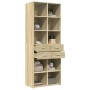 Hoher Schrank aus Sonoma-Eichen-Ingenieurholz 70x42,5x185 cm. von , Sideboards - Ref: Foro24-3281464, Preis: 162,50 €, Rabatt: %