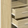 Hoher Schrank aus Sonoma-Eichen-Ingenieurholz 70x42,5x185 cm. von , Sideboards - Ref: Foro24-3281464, Preis: 162,50 €, Rabatt: %