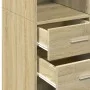 Hoher Schrank aus Sonoma-Eichen-Ingenieurholz 70x42,5x185 cm. von , Sideboards - Ref: Foro24-3281464, Preis: 160,33 €, Rabatt: %
