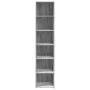 Aparador alto madera de ingeniería gris Sonoma 40x41x185 cm by , Sideboards - Ref: Foro24-3281671, Price: 87,79 €, Discount: %