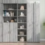 Aparador alto madera de ingeniería gris Sonoma 45x41x185 cm de , Aparadores - Ref: Foro24-3281678, Precio: 93,99 €, Descuento: %