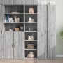 Hoher Schrank aus Sonoma-Eiche in Grau aus Ingenieurholz, 45x41x185 cm. von , Sideboards - Ref: Foro24-3281678, Preis: 95,12 ...