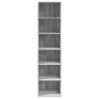Hoher Schrank aus Sonoma-Eiche in Grau aus Ingenieurholz, 45x41x185 cm. von , Sideboards - Ref: Foro24-3281678, Preis: 95,12 ...