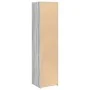 Aparador alto madera de ingeniería gris Sonoma 45x41x185 cm de , Aparadores - Ref: Foro24-3281678, Precio: 93,99 €, Descuento: %