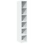 Aparador alto madera de ingeniería blanco 30x41x185 cm by , Sideboards - Ref: Foro24-846411, Price: 80,11 €, Discount: %