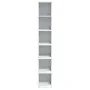 Aparador alto madera de ingeniería blanco 30x41x185 cm by , Sideboards - Ref: Foro24-846411, Price: 78,99 €, Discount: %