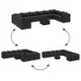 Gartenmöbel-Set 11-teilig und Kissen aus schwarzem Kunststoff-Rattan. von , Gartensets - Ref: Foro24-3308291, Preis: 845,90 €...