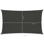 Sail awning anthracite gray HDPE 160 g/m² 3x5 m by vidaXL, Umbrellas - Ref: Foro24-311074, Price: 40,81 €, Discount: %
