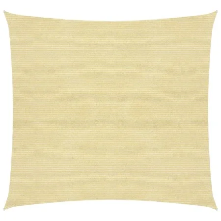Toldo de vela HDPE beige 160 g/m² 4x4 m de vidaXL, Sombrillas - Ref: Foro24-311111, Precio: 39,08 €, Descuento: %
