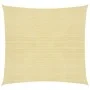 Toldo de vela HDPE beige 160 g/m² 4x4 m de vidaXL, Sombrillas - Ref: Foro24-311111, Precio: 39,08 €, Descuento: %