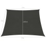 Anthrazitgraues HDPE-Segelvorzelt 160 g/m² 4/5x3 m von vidaXL, Sonnenschirme - Ref: Foro24-311105, Preis: 44,53 €, Rabatt: %