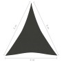 Anthrazitgraues HDPE-Segelvorzelt 160 g/m² 4x5x5 m von vidaXL, Sonnenschirme - Ref: Foro24-311096, Preis: 34,98 €, Rabatt: %