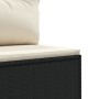 Set muebles de jardín 6 piezas y cojines ratán sintético negro by , Garden sets - Ref: Foro24-3308160, Price: 454,09 €, Disco...