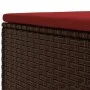 Gartenmöbel-Set, 6-teilig, mit braunen Kissen aus synthetischem Rattan. von , Gartensets - Ref: Foro24-3308213, Preis: 428,19...