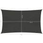 Toldo de vela gris antracita HDPE 160 g/m² 5x7 m de vidaXL, Sombrillas - Ref: Foro24-311082, Precio: 69,94 €, Descuento: %