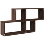 Estante de pared madera ingeniería marrón roble 100x20x53 cm by , Shelves and shelves - Ref: Foro24-848023, Price: 49,53 €, D...