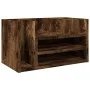 Schreibtisch-Organizer aus geräucherter Eichenholz 44,5x24x25 cm von , Klassifizierung und Organisation - Ref: Foro24-848042,...