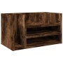 Schreibtisch-Organizer aus geräucherter Eichenholz 44,5x24x25 cm von , Klassifizierung und Organisation - Ref: Foro24-848042,...