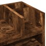 Schreibtisch-Organizer aus geräucherter Eichenholz 44,5x24x25 cm von , Klassifizierung und Organisation - Ref: Foro24-848042,...