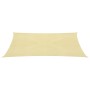 Beige HDPE sail awning 160 g/m² 5x6 m by vidaXL, Umbrellas - Ref: Foro24-311136, Price: 55,83 €, Discount: %