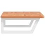 Estante de lavabo de pared de acero y madera maciza de haya de , Tocadores de baño - Ref: Foro24-3302450, Precio: 91,72 €, De...