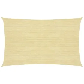 Beige HDPE sail awning 160 g/m² 2x5 m by vidaXL, Umbrellas - Ref: Foro24-311121, Price: 29,71 €, Discount: %